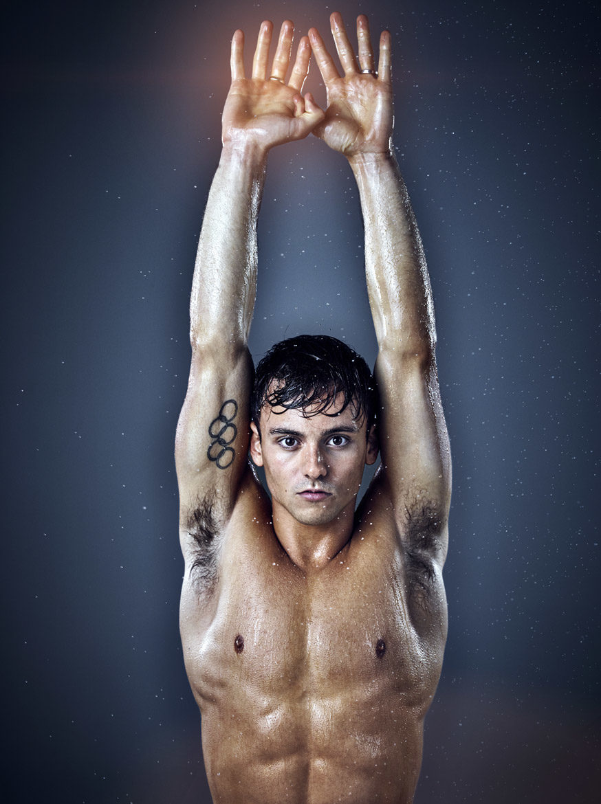 Tom Daley Photoshoot By Robert Wilson