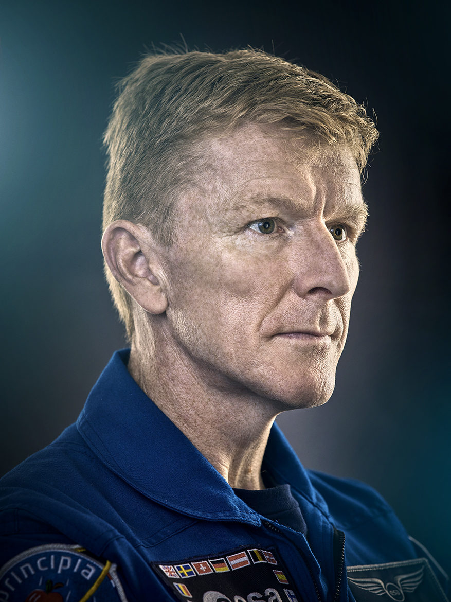 Tim Peake Photoshoot | By Robert Wilson