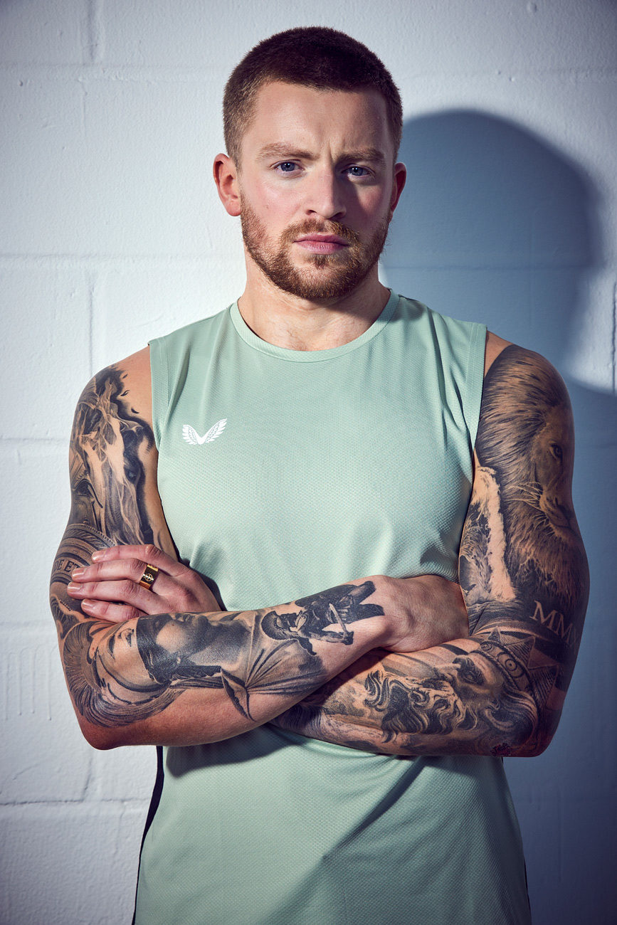 Adam Peaty Photoshoot By Robert Wilson