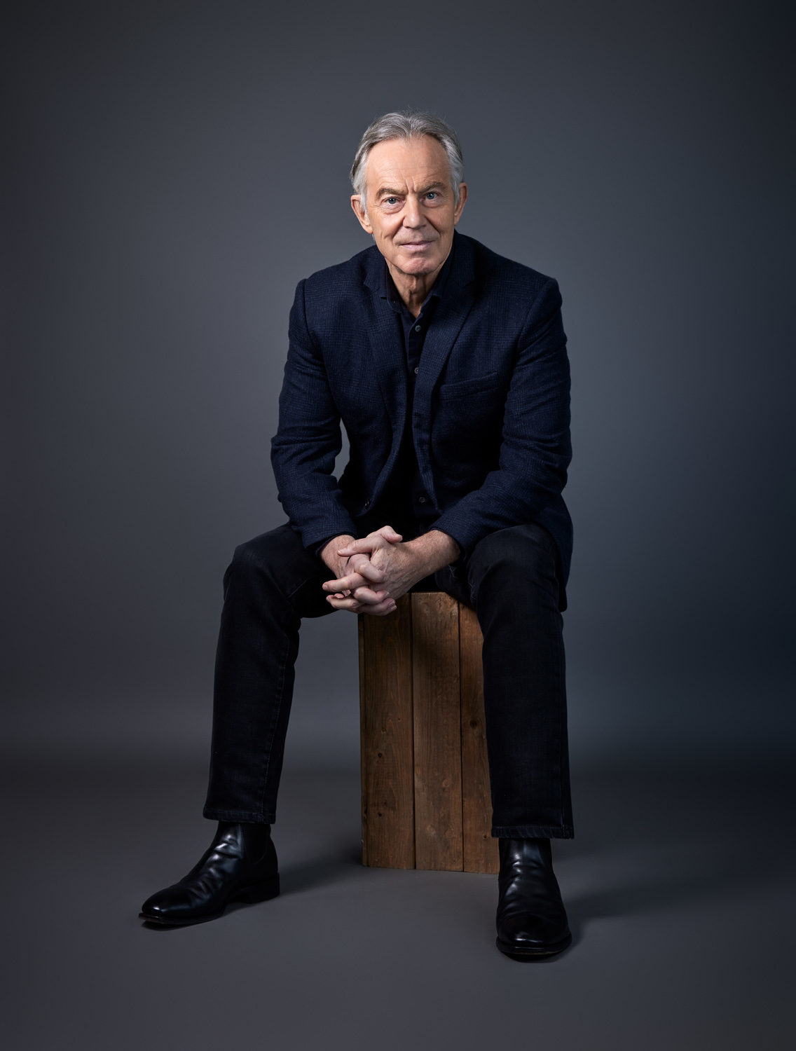 Sir Tony Blair Photoshoot | By Robert Wilson