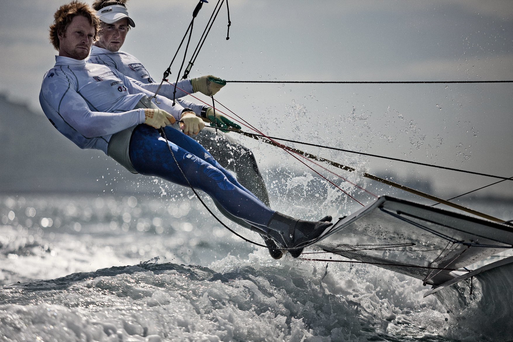 British Olympic Sailing Team “Blown Away” Photoshoot By Robert Wilson