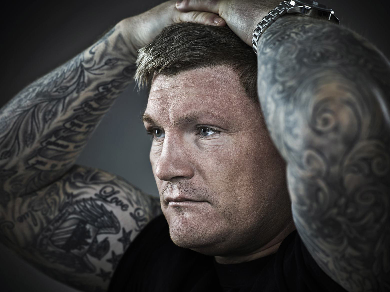 Ricky Hatton Photoshoot | By Robert Wilson